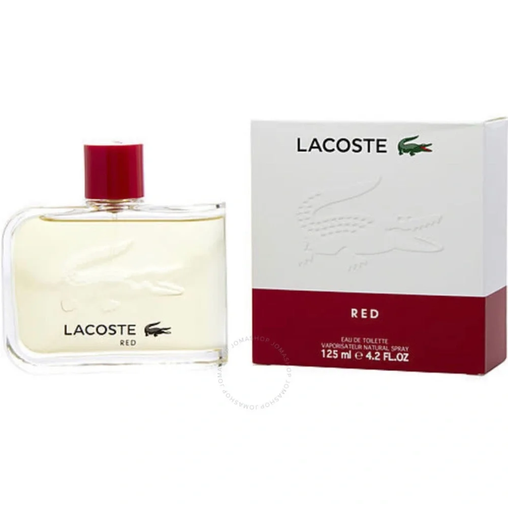 Lacoste red Eau de toilette vaporisateur natural spray 125 ml e 4.2fl.oz